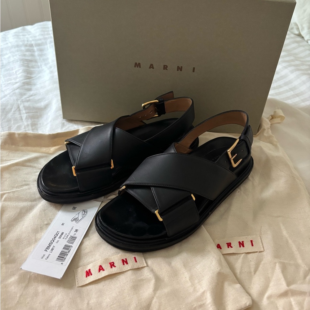 Marni Fussbett Sandals ~ 6/36
